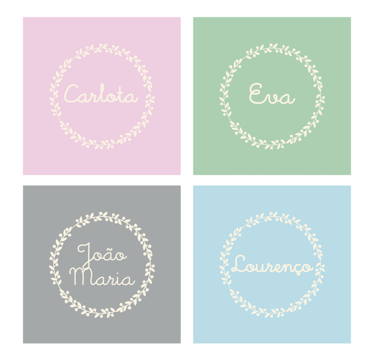 Conjunto Batizado GLAMOUR com Vela Concha Toalha e Caixa grande pintada à mão