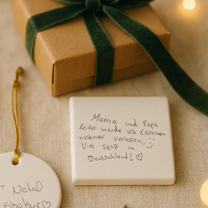 Palavras que Ficam — Cerâmica Personalizada com a Tua Escrita