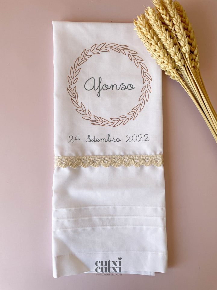 Toalha Batizado coleção PUREZA