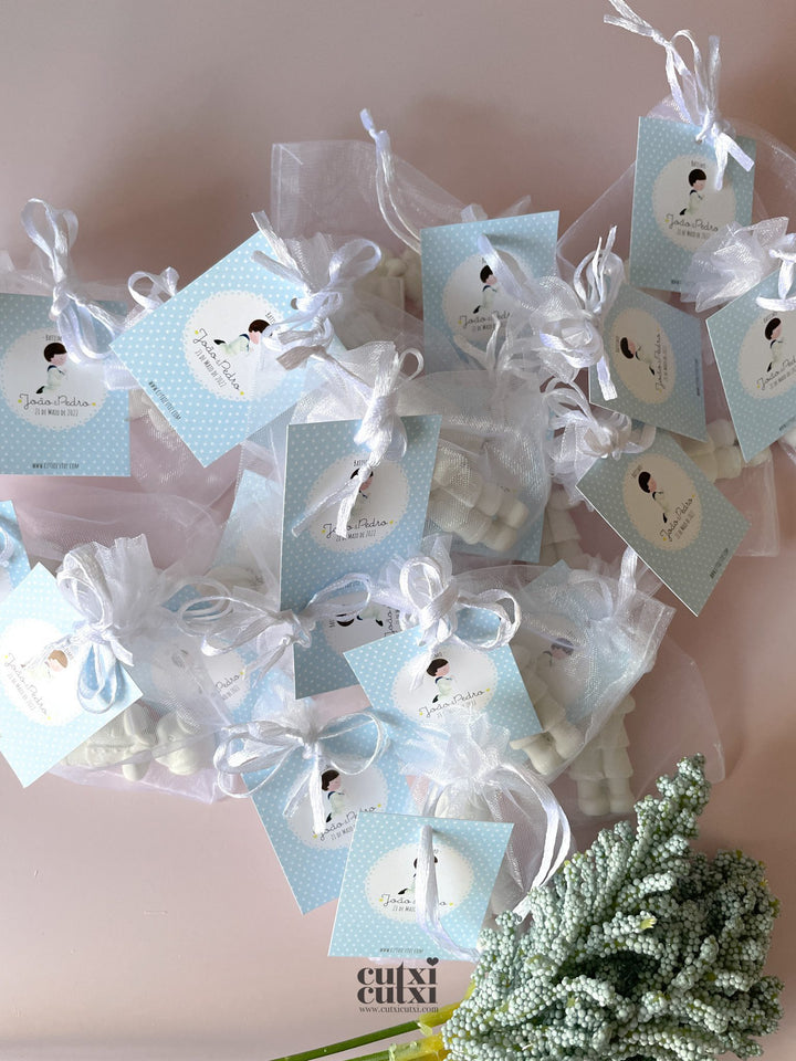 Santinho em Gesso Perfumado | Lembrança Batizado