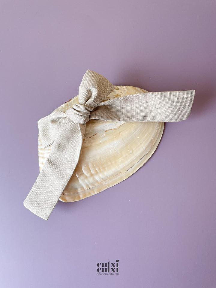 Concha para Batismo coleção PURE Linho