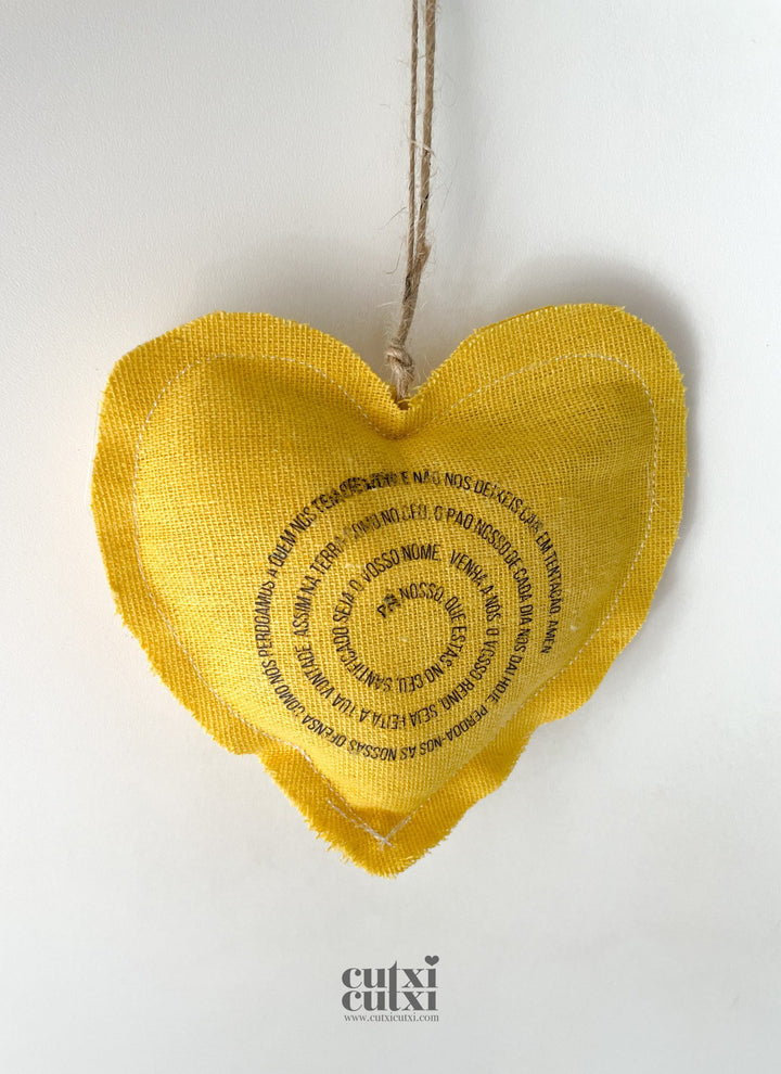 Memórias em Coração - lembrança de batismo