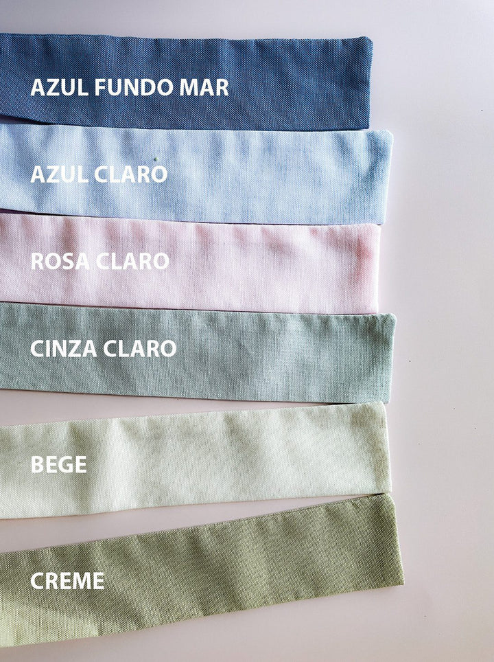 Concha para Batismo coleção PURE Linho