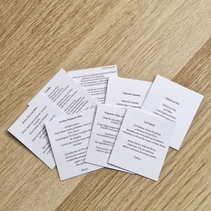 ✨ Oratório de Bolso Personalizado | Lembrança de Primeira Comunhão ou Batizado
