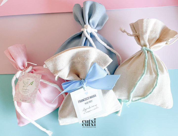 Saquinho de alfazema - Lembrança Batizado