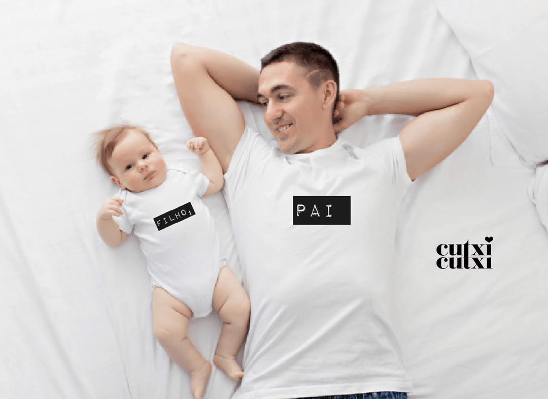 Tshirt Pai ao quadrado Cutxi
