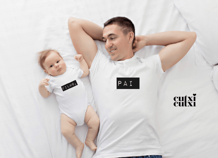 Tshirt Pai ao quadrado Cutxi