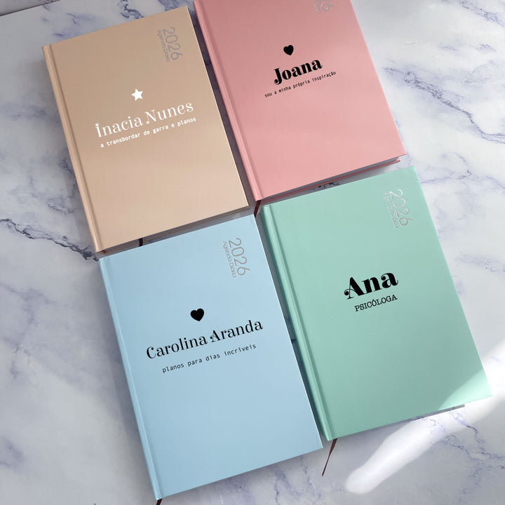 Agenda DiƔria Soft Pastel 2026