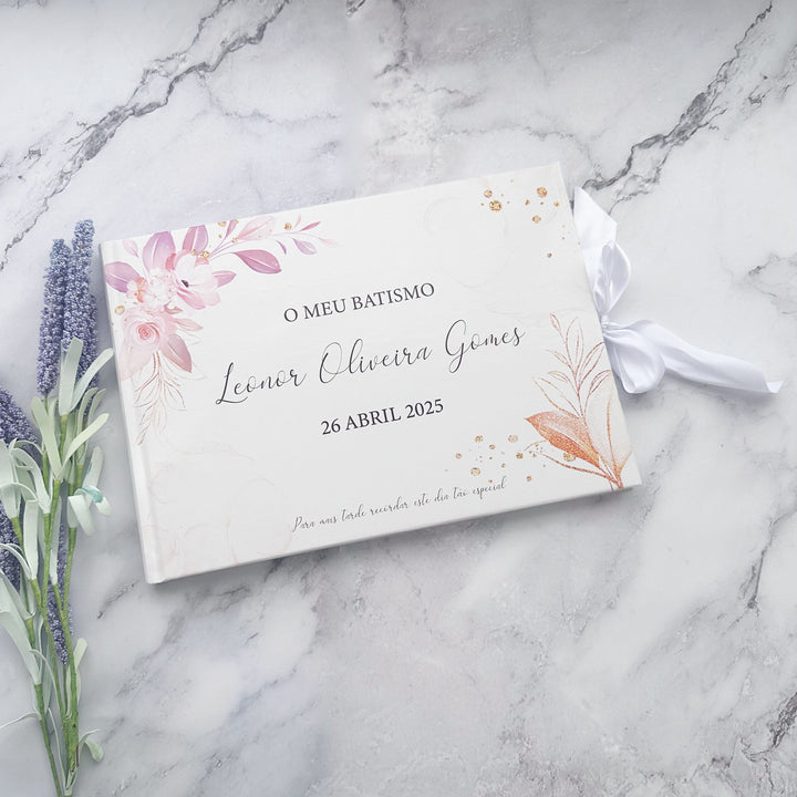 Álbum para fotografias ou de assinaturas