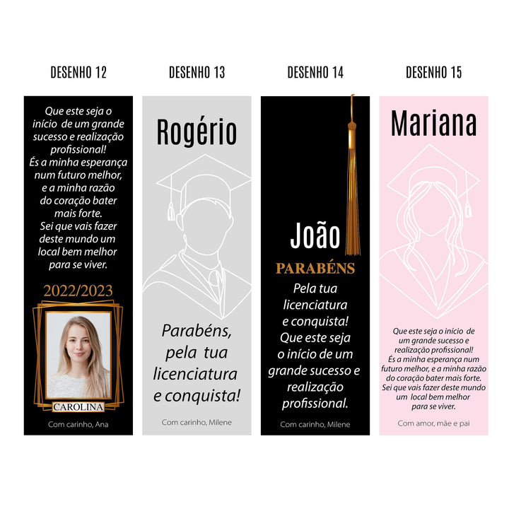 Aplicação para Fitas de Finalista Versão Universitária com oferta de crachá