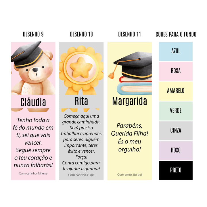 Aplicação para Fitas de Finalista versão criança com oferta de crachá