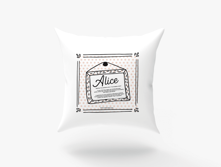 Almofada NOME e SIGNIFICADO
