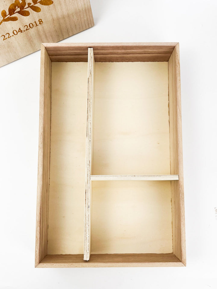 Caixa Batizado NATURE PREMIUM para vela toalha e concha