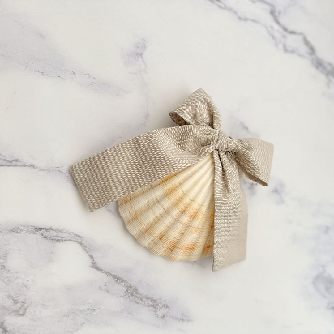 Concha de Batismo Linho Suave