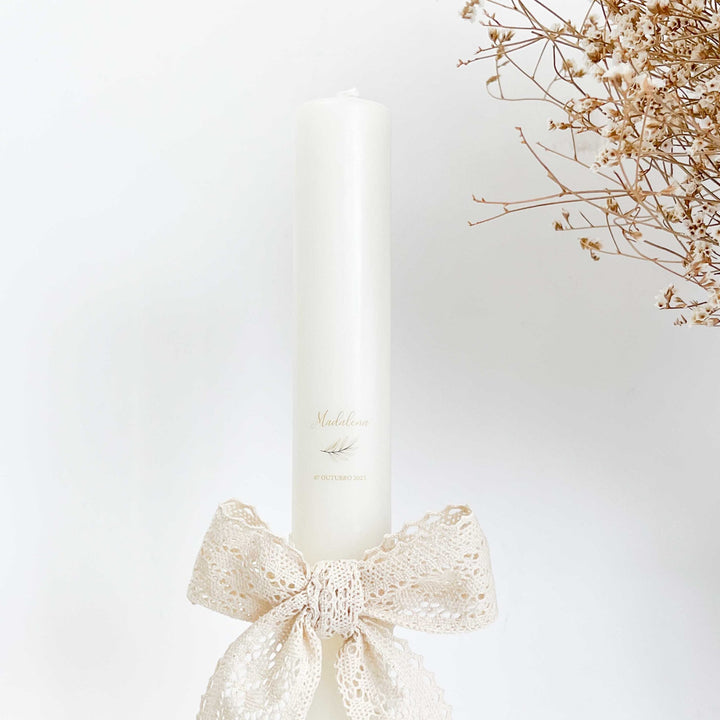 Vela Batizado coleção POEMA