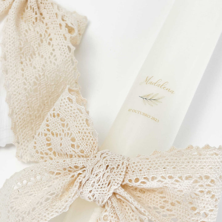 Vela Batizado coleção POEMA