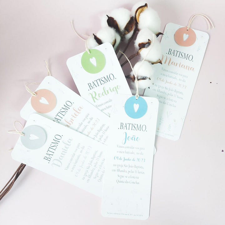 Convites para Batizado, Comunhão e Profissão de Fé - Suavidade