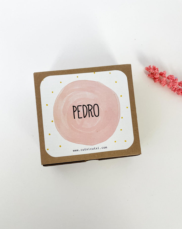 Anúncio em Raspadinha com Caixa - Aguarela Rosa