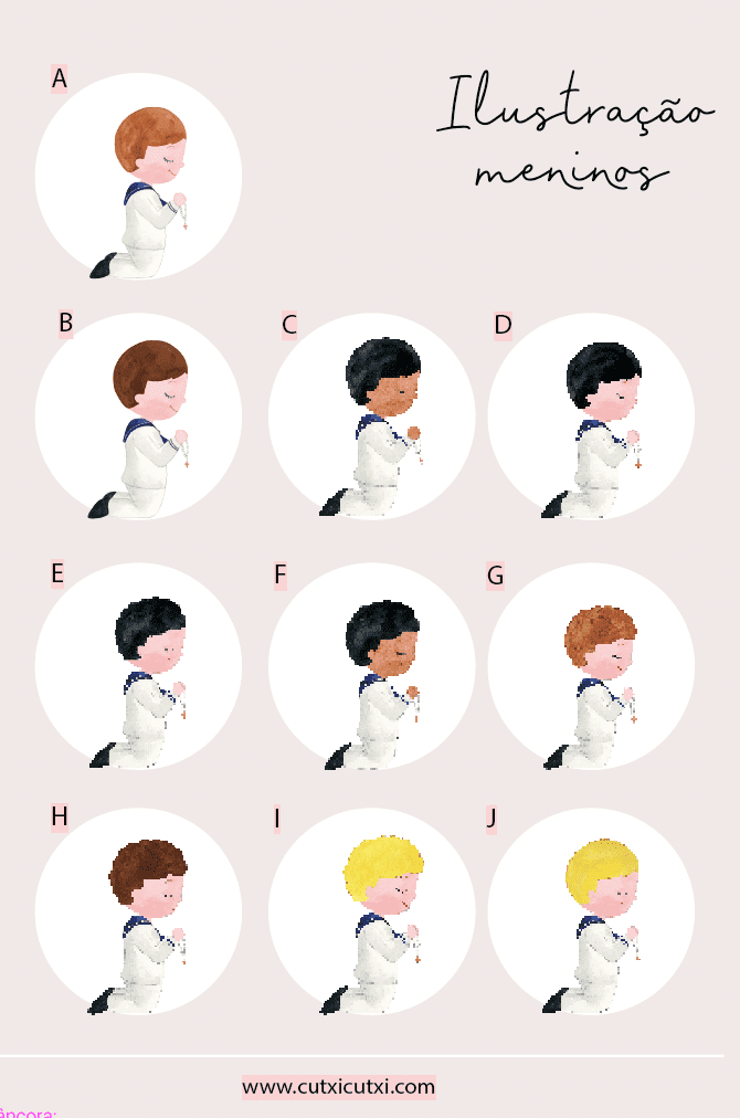 Lápis de colorir - Lembrança para Criança