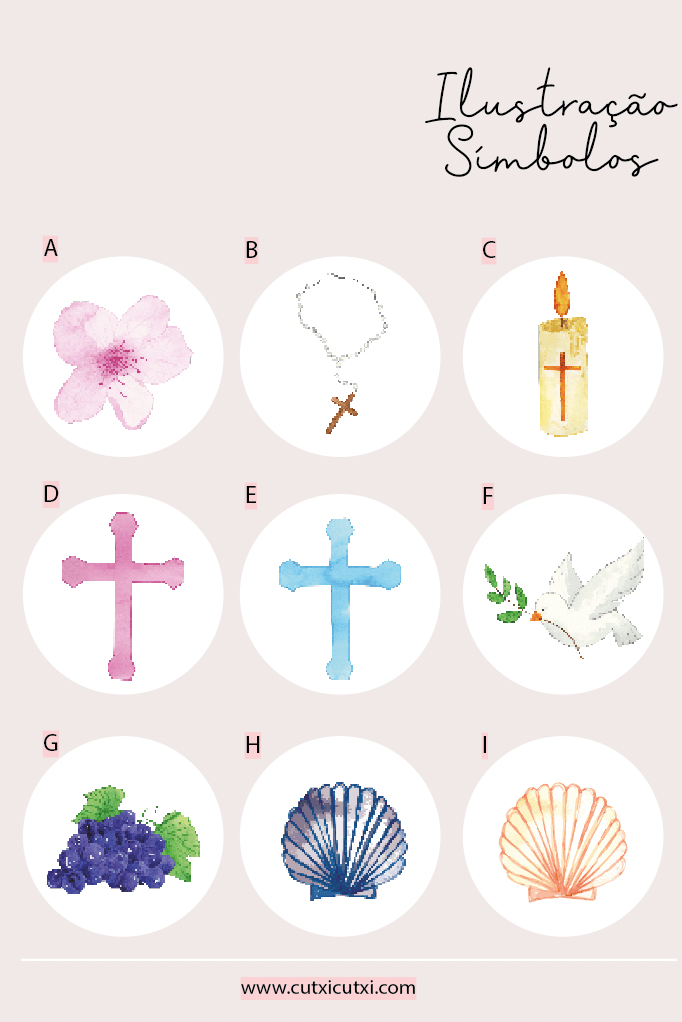 Lápis de colorir - Lembrança para Criança