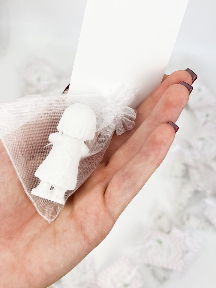 Santinhos de Gesso Perfumado | Lembrança Primeira Comunhão