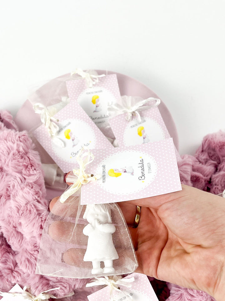 Santinhos de Gesso Perfumado | Lembrança Primeira Comunhão