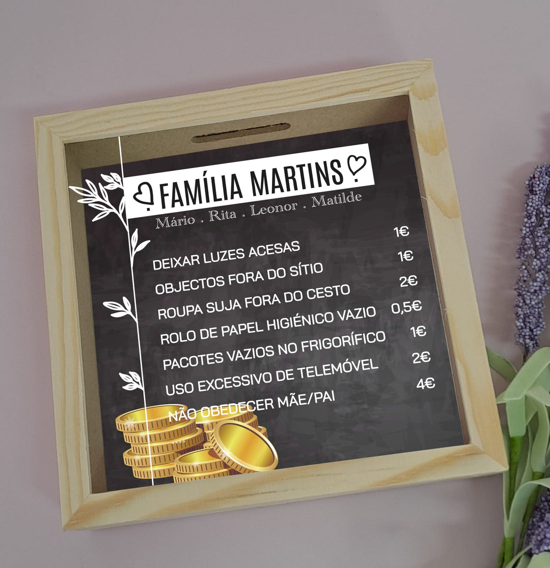 Mealheiro Poupança Educação Familiar