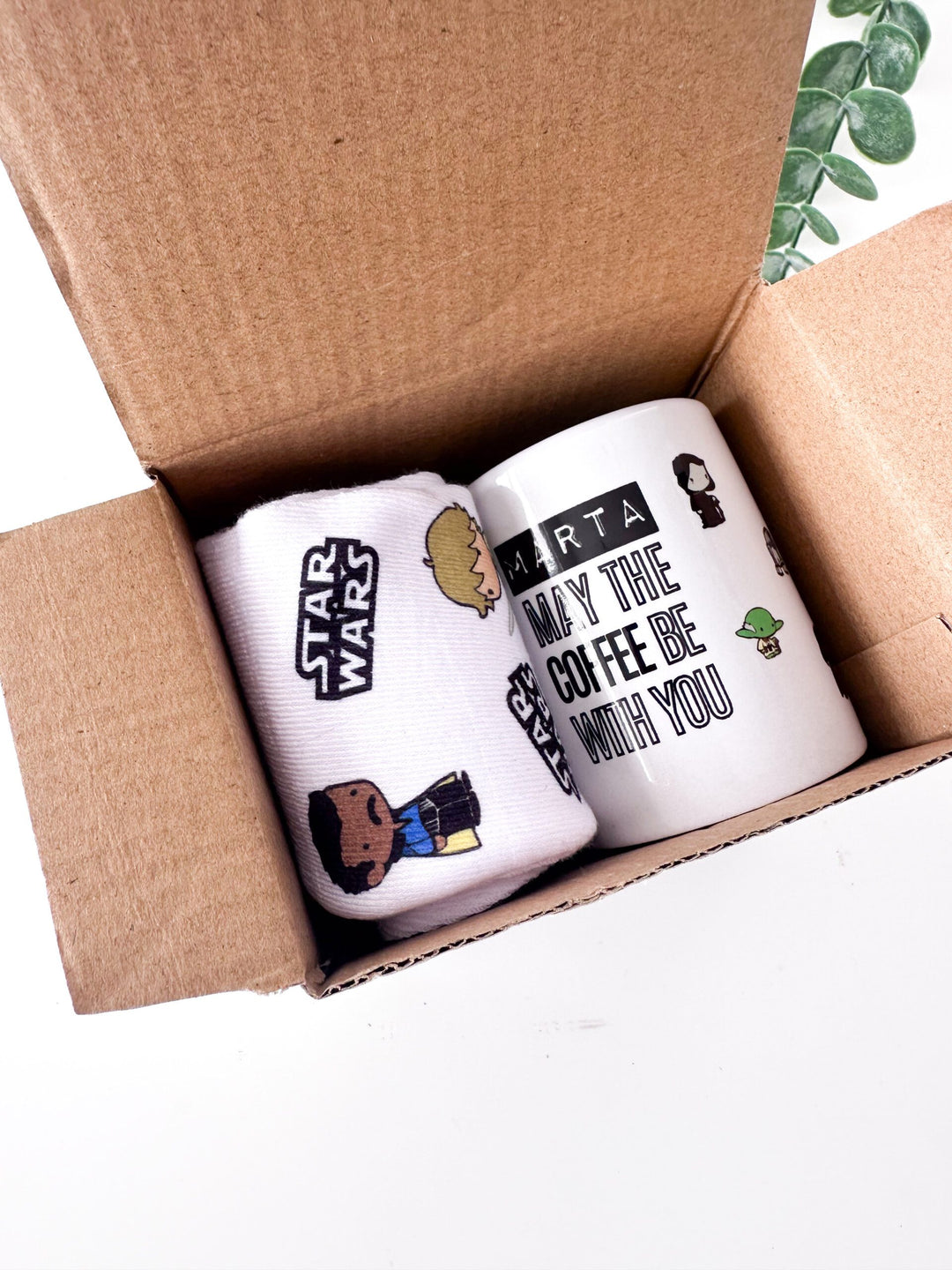 Conjunto Exclusivo de Meias + Caneca Star Wars Edição Especial Natal