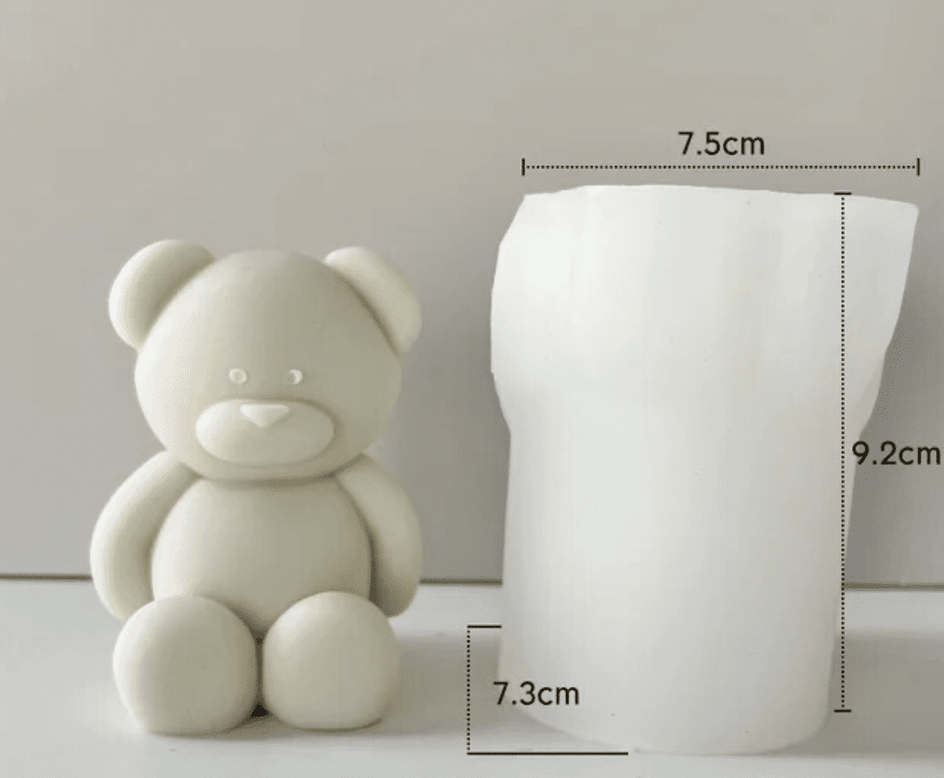 Molde Silicone Ursinho