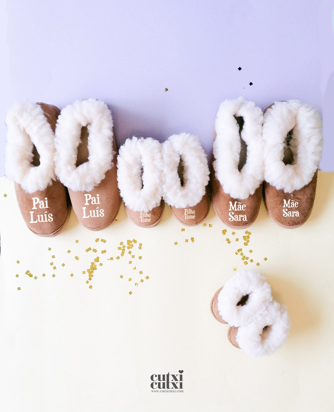 Pantufas Personalizadas com nome