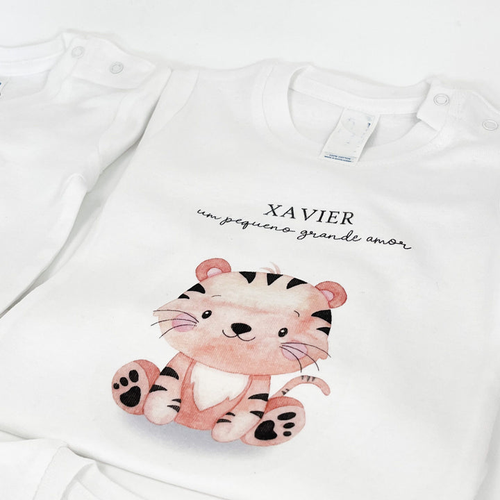 Body Animal Fofinho com Nome