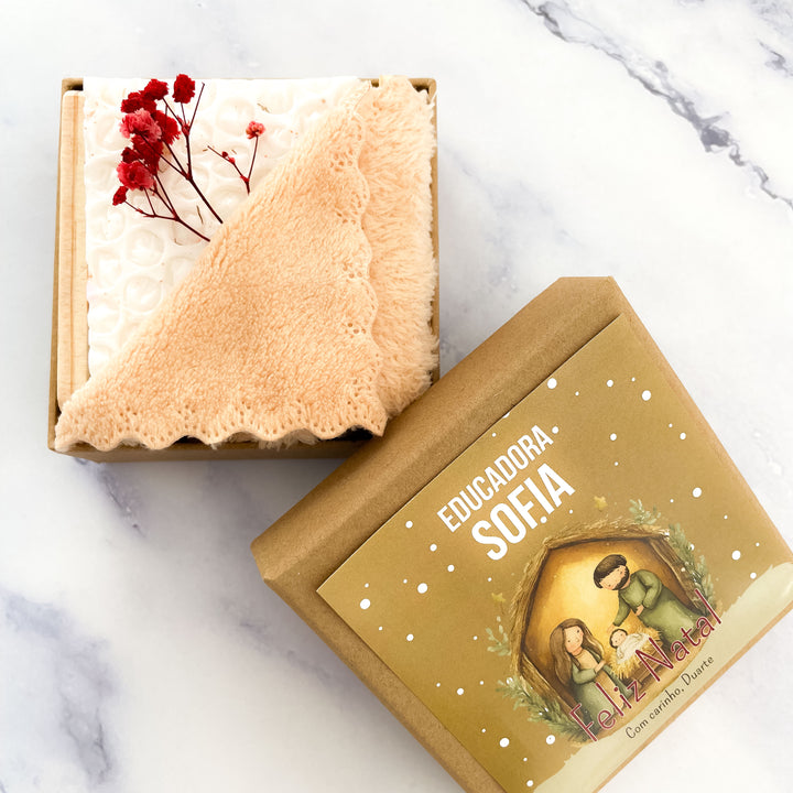 Sabonete de Natal Personalizado – Um Toque de Magia e Carinho 🎅🏻🎁🌟