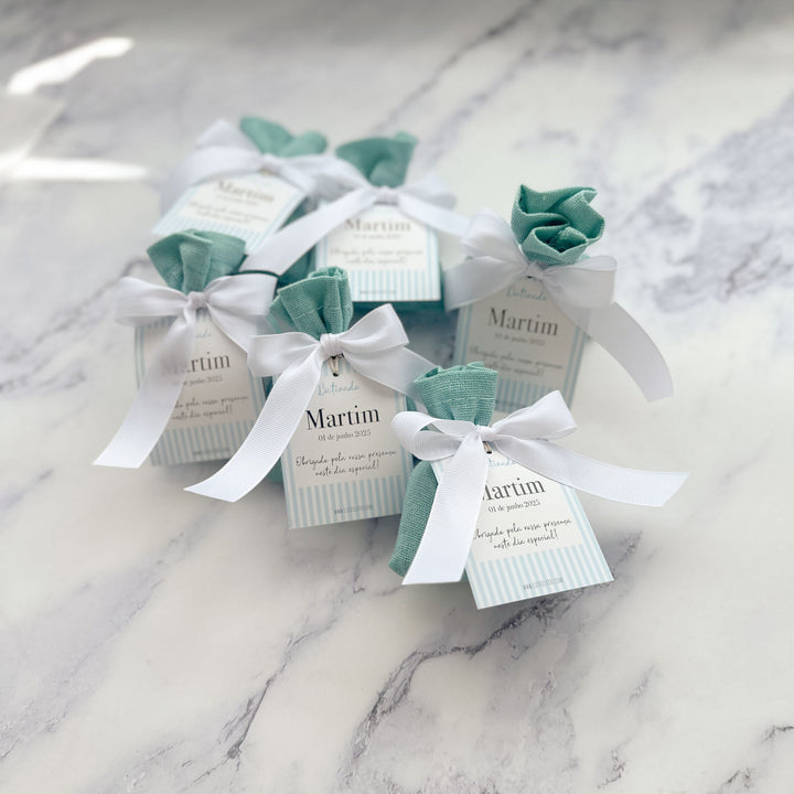 Saquinho de alfazema - Lembrança Batizado