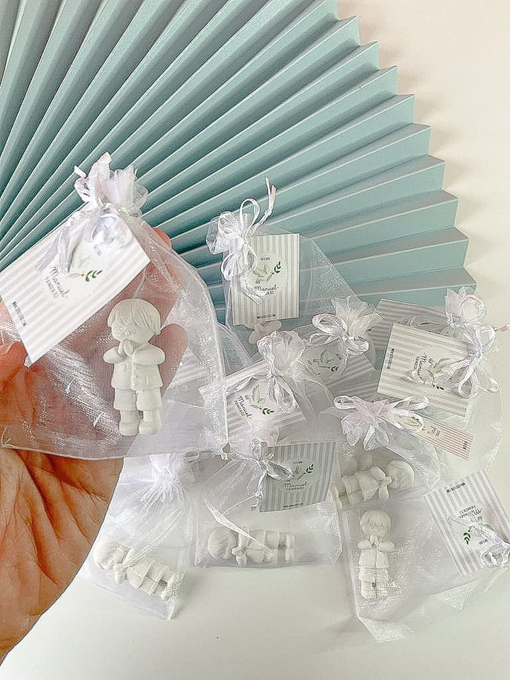Santinhos de Gesso Perfumado | Lembrança Primeira Comunhão