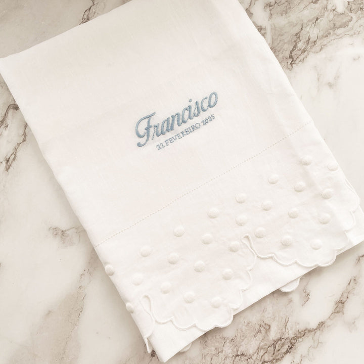 BORDADO à Mão para toalha - toalha não incluída