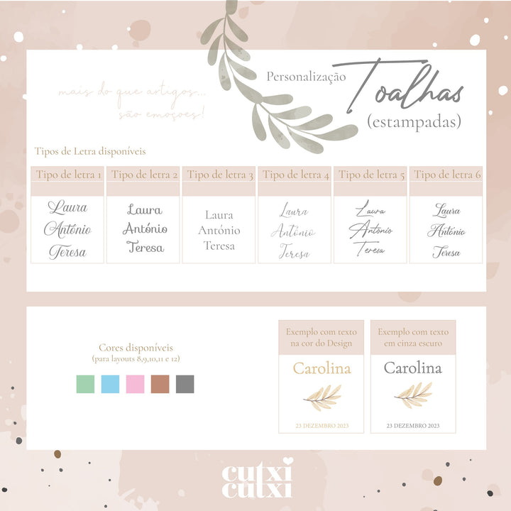 Toalha Batizado de LINHO com AJUR