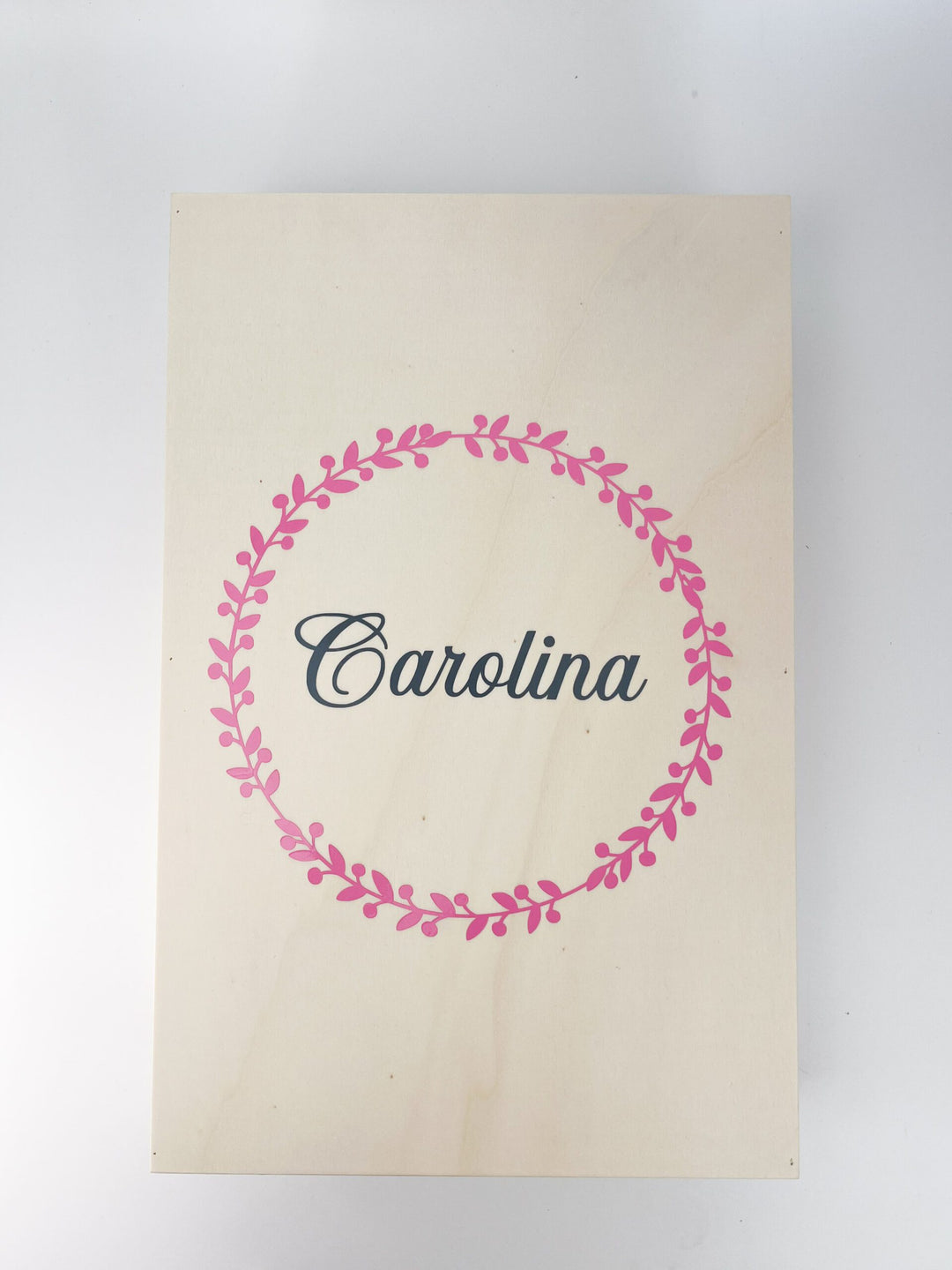 Caixa Batizado DELUX NATURE para vela toalha concha e roupa