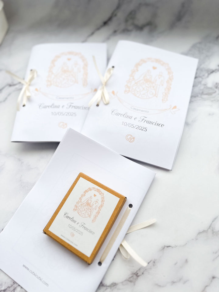 Conjunto de Mini Lápis mais caderno para Pintar (Presente de Aniversário, Batizados)