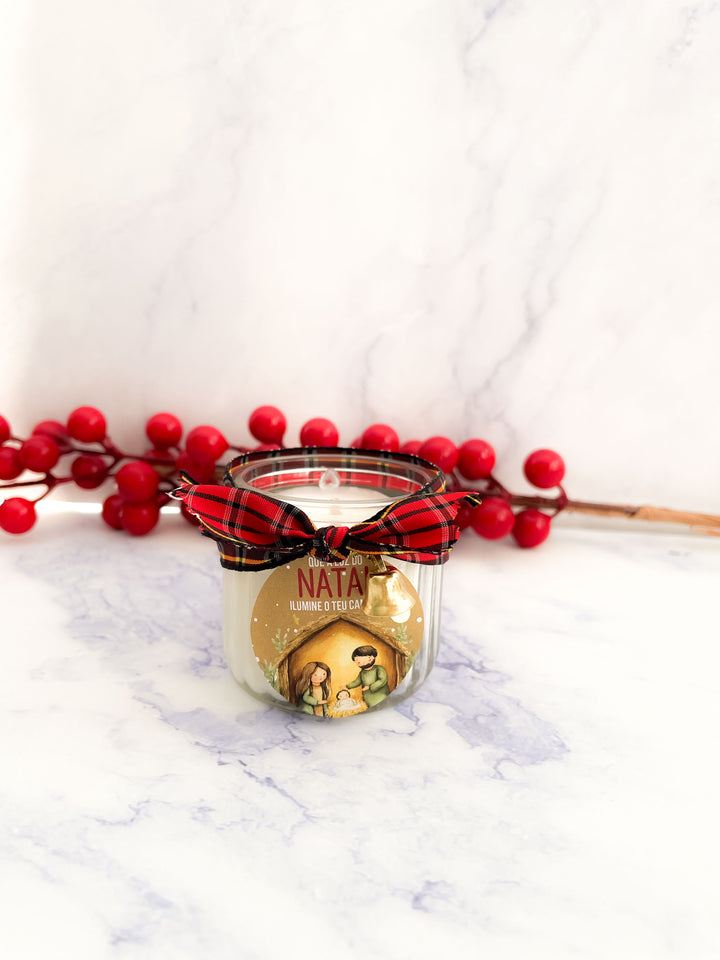 Mini Velinha de Natal | Presentes de Natal (Pack de 3)