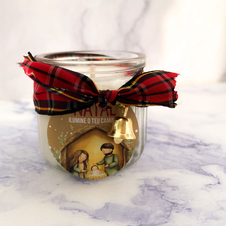 Mini Velinha de Natal | Presentes de Natal (Pack de 3)