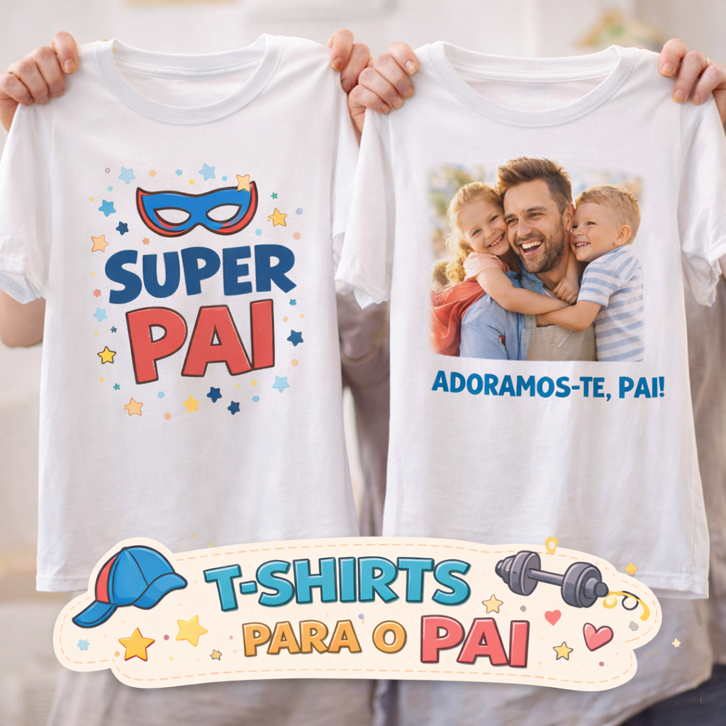 T-shirt para o Pai