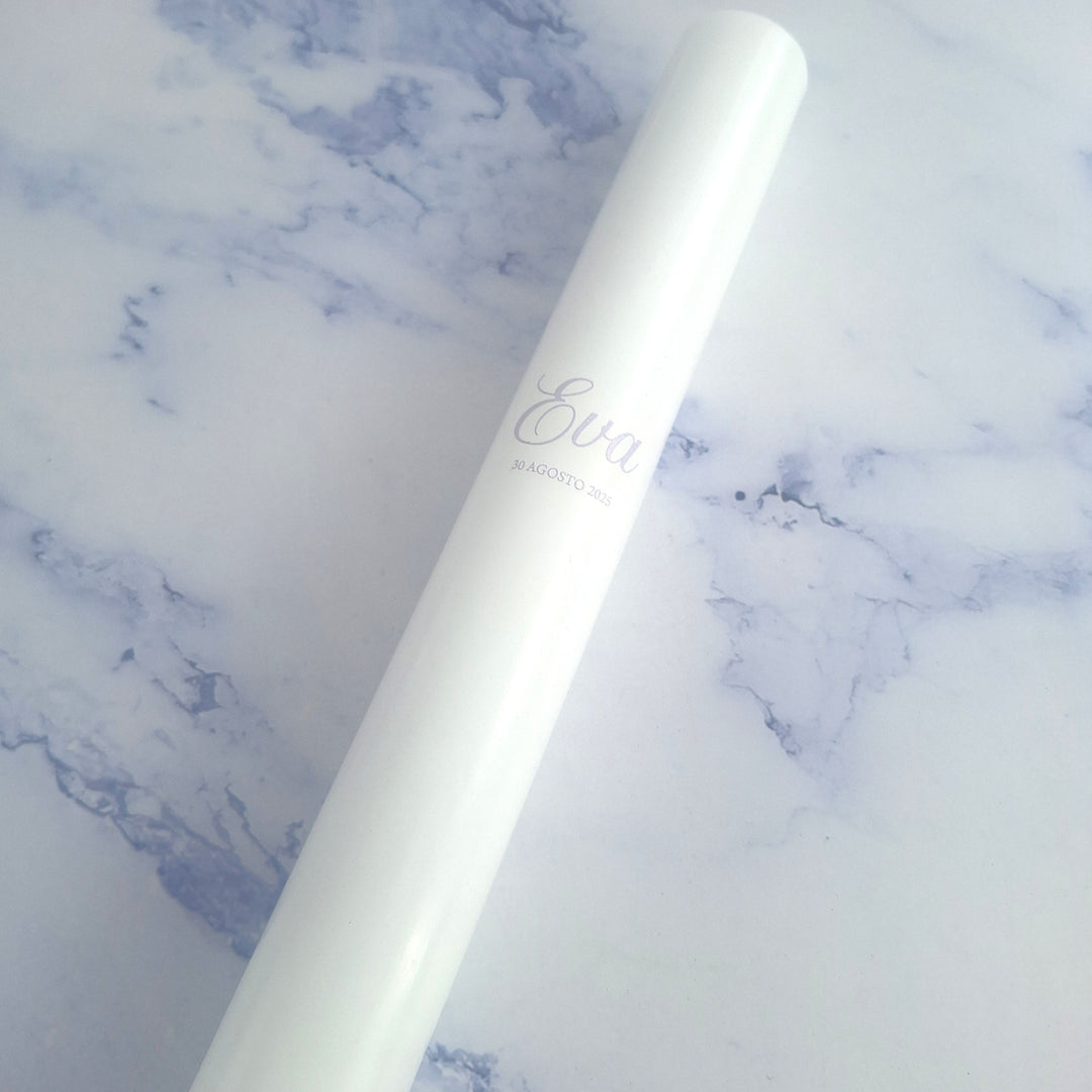 Vela para Sacramento apenas com personalização, sem laço