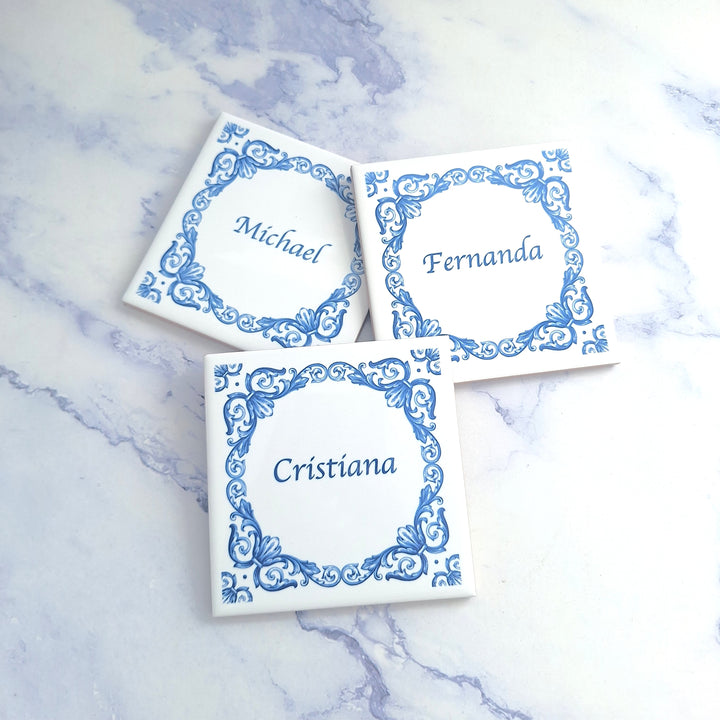 Lembrança Azulejo - casamento