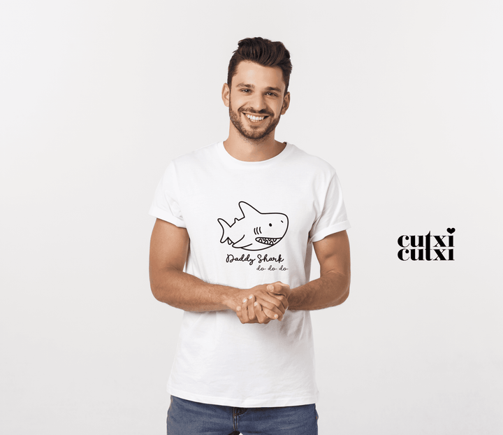 T-shirt Daddy Shark, do do do