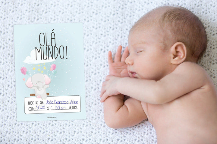 Cartões Animais para Bebé Milestones CutxiCutxi