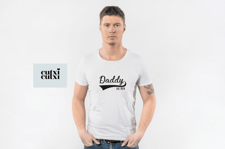 T-shirt Daddy - Dia do Pai