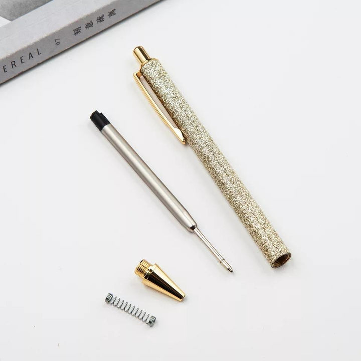 Caneta Glitter personalizadas com nome