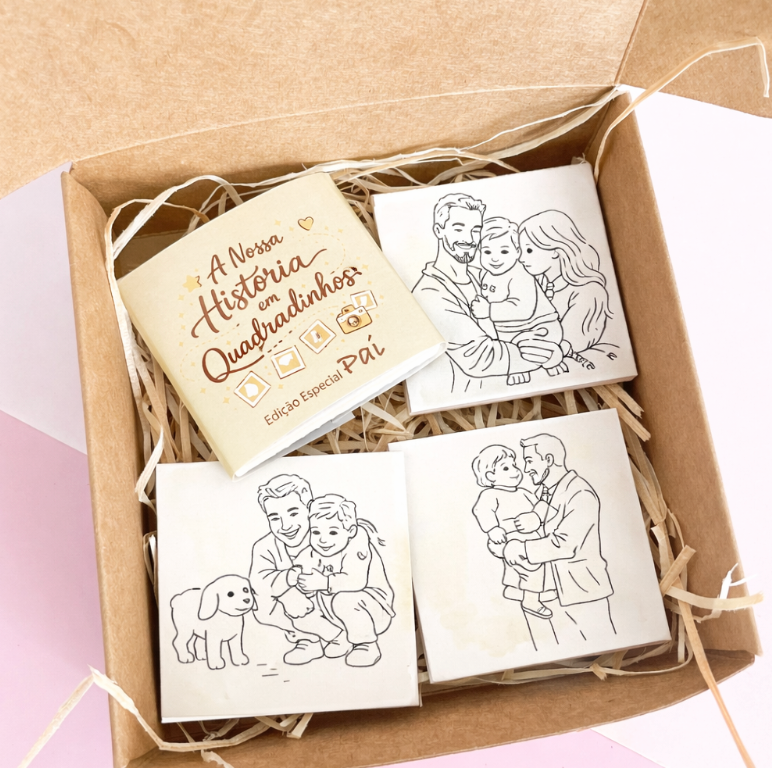 A Nossa História em Quadradinhos | EDIÇÃO PAI