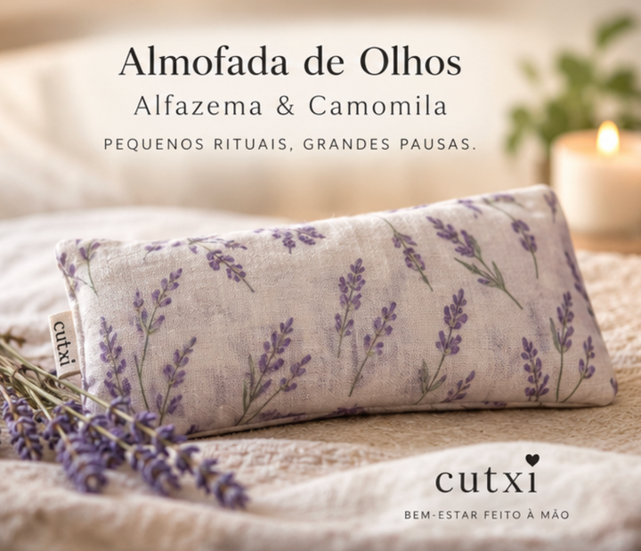 Almofada para Olhos de Alfazema &amp; Camomila Cutxi