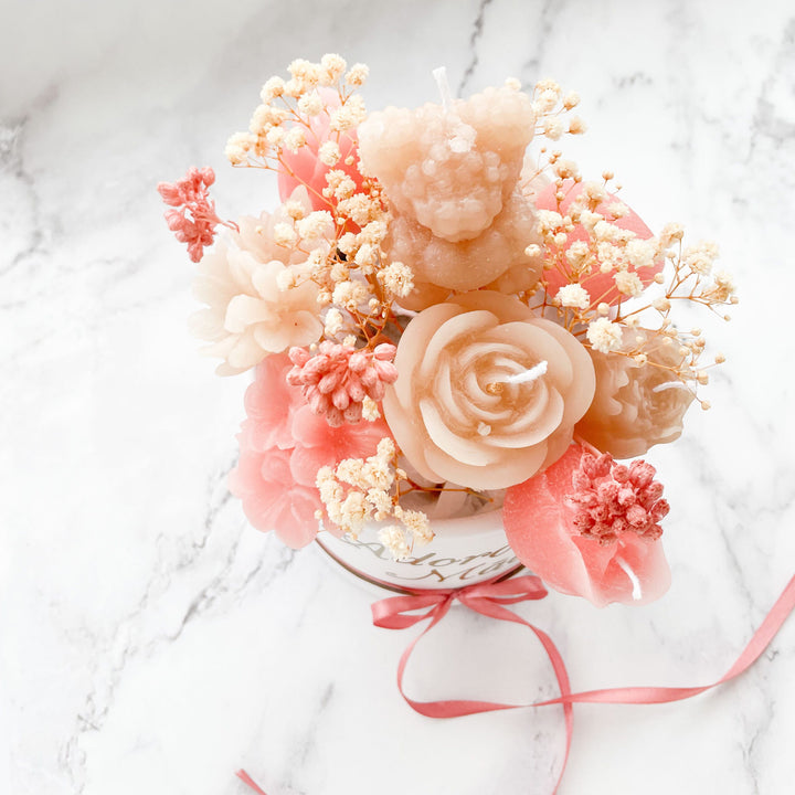 Jardim de Amor em Forma de Velas – Personalizado para Quem Mais Amas! 🌸💛